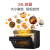 MideaX 6-348 E商用電子レンジ卓上微蒸焼き一体機家庭用電気オルブーン3合34 L大容量