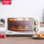 柏翠電気オーブン家庭用多機能ミニオーブン10.5 L家庭用容量小型ヒートオン二層発熱パイプPET 11